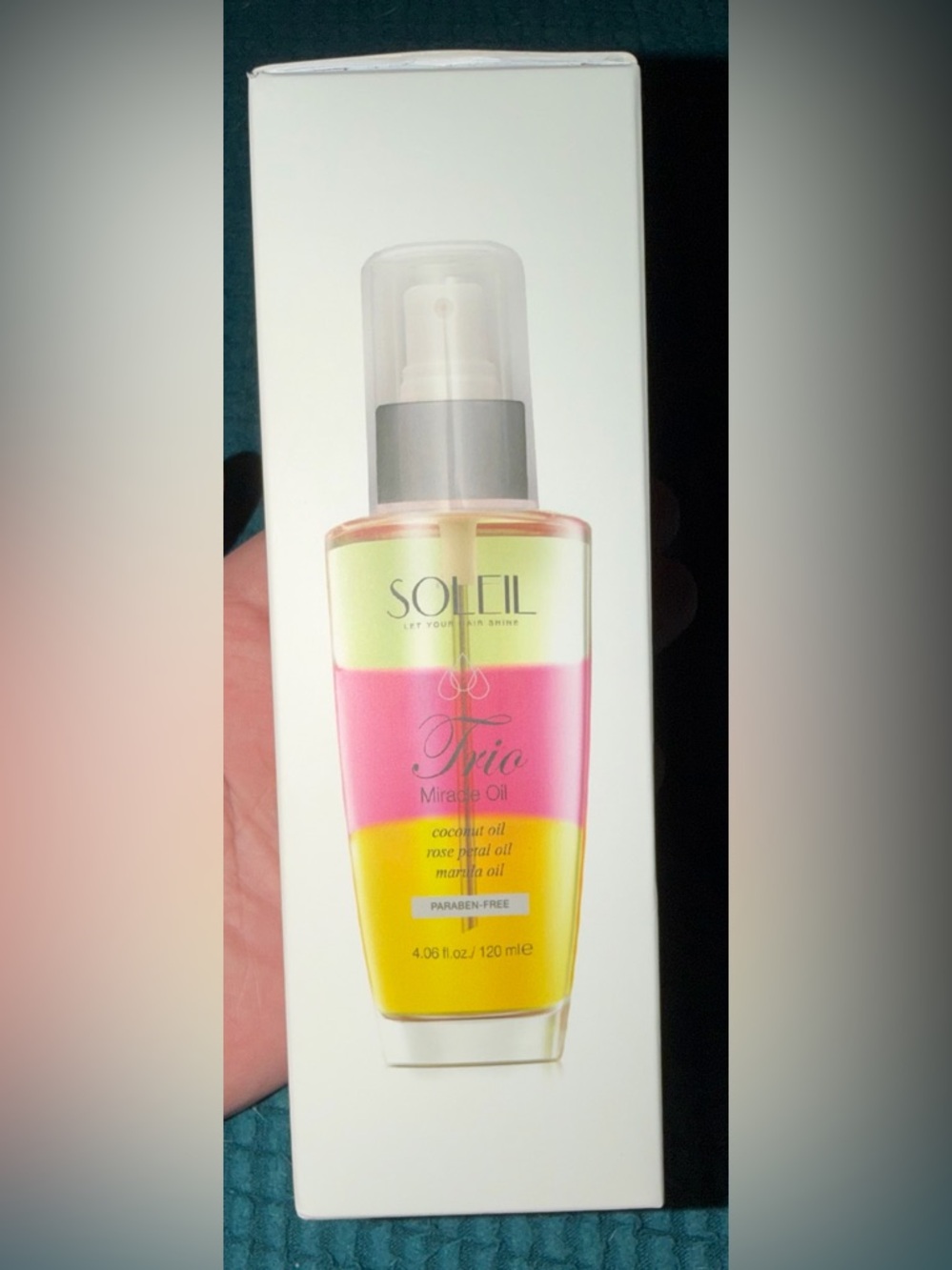 Soleil Trip Miracle Oil - Coconut, Rose Petal and Marula Oil New 120ml